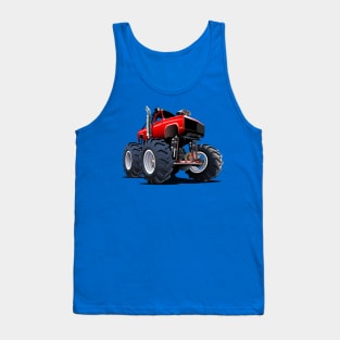 Cartoon monster truck Tank Top